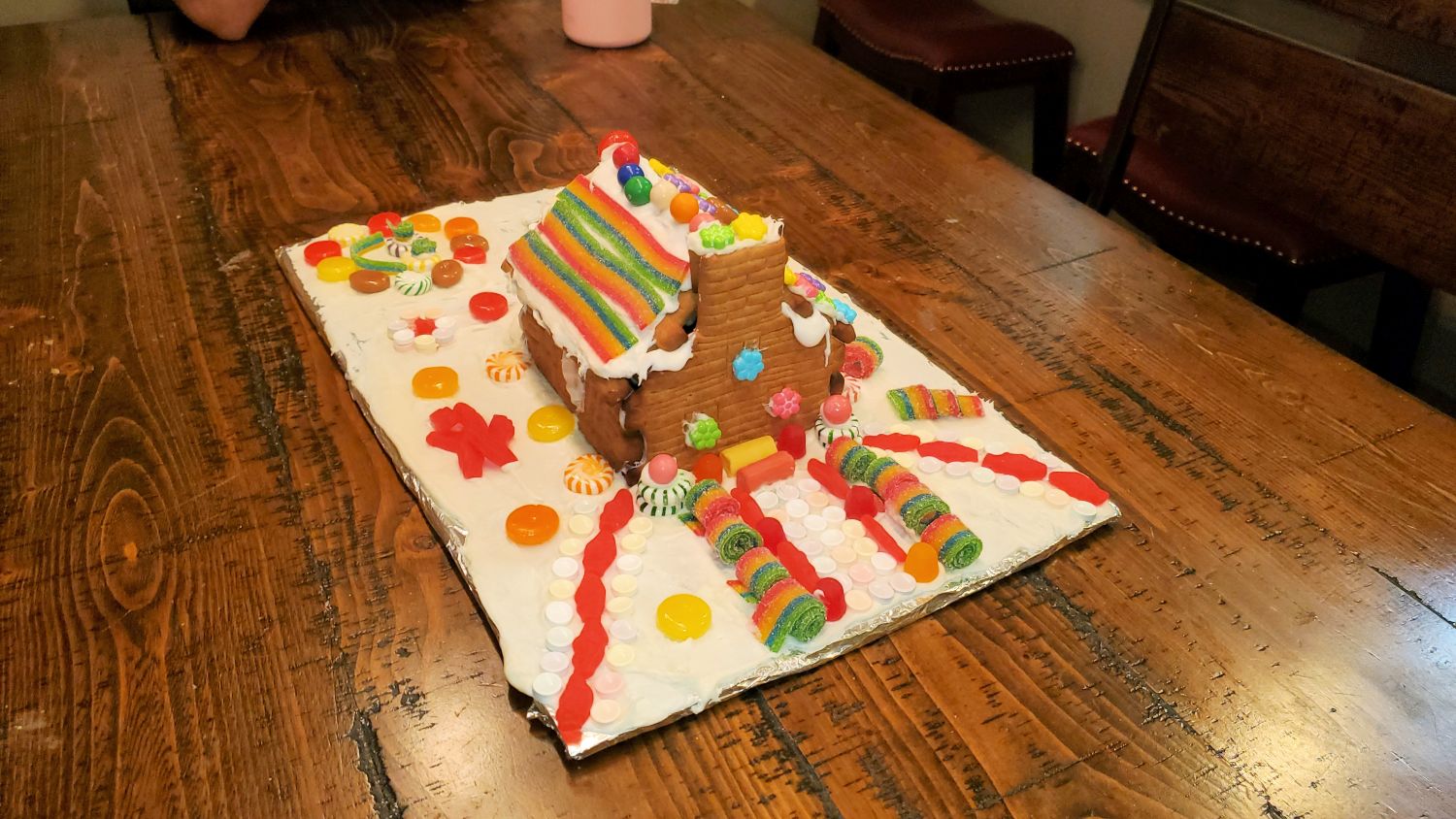 Xmas Day Ginger Bread House 